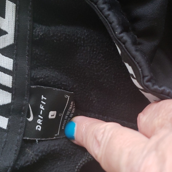 Nike Athletic Black Pants Size Large - Picture 2 of 2